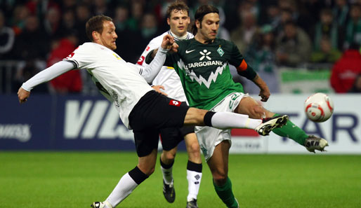 Die Ära von Torsten Frings (r.) bei Werder Bremen hat ihr Ende gefunden