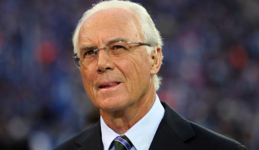 Ehrenpräsident Franz Beckenbauer fehlen beim FC Bayern Führungsspieler wie Lothar Matthäus
