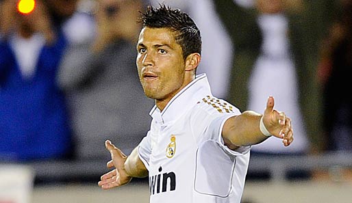 Superstar Cristiano Ronaldo führt das Aufgebot der Madrilenen in Berlin an