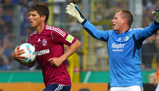 Klaas-Jan Huntelaar erzielte vergangene Saison in 24 Bundesligapielen acht Tore für Schalke 04