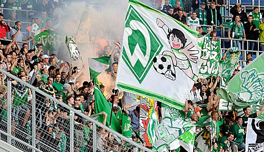 Beim Auswärtsspiel in Hoffenheim kam es zu Ausschreitungen im Fanblock von Werder Bremen