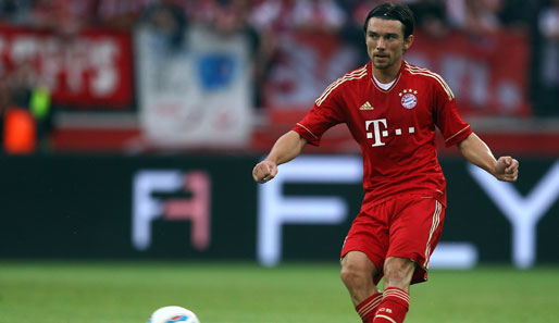 Danijel Pranjic bestritt diese Saison noch kein Bundesliga-Spiel für den FC Bayern