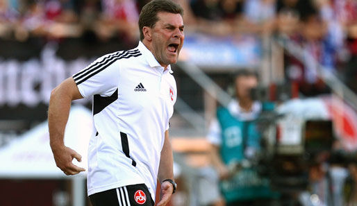 Nürnberg-Trainer Dieter Hecking fordert von seiner Mannschaft wieder unangenehmer zu sein