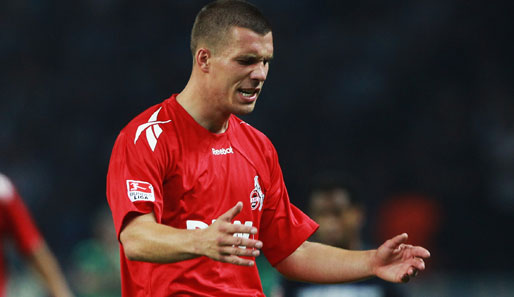 Lukas Podolski erwartet mit dem 1. FC Köln den FC Augsburg