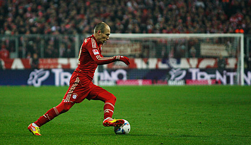 Arjen Robben ist wieder am Ball, Bayerns berüchtigte Flügelzange scheint zurück zu sein