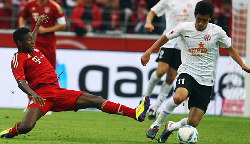 Der FCB um David Alaba (l.) kann mit einem Sieg wieder an die Tabellenspitze klettern