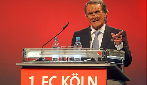 Wolfgang Overath will sich 2013 als FC-Präsident zurückziehen