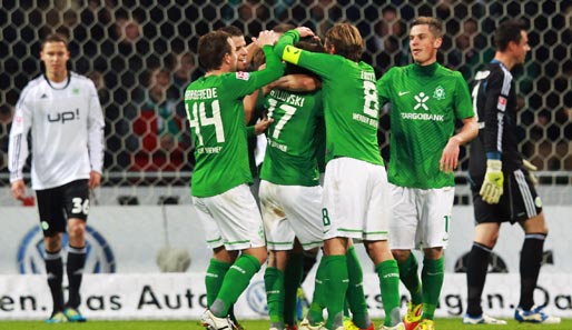 Werder Bremen ließ dem VfL Wolfsburg keine Chance
