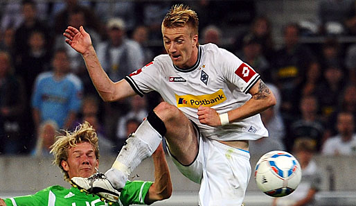 Marco Reus liegt mit Borussia Mönchengladbach auf Tabellenplatz vier
