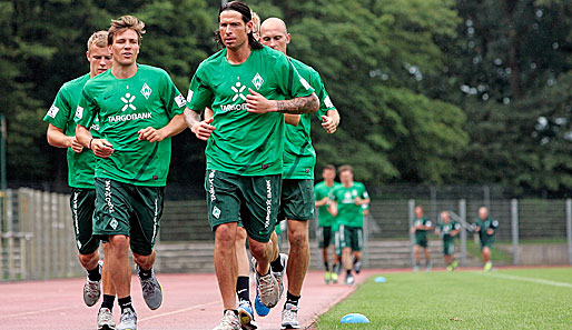 Werder Bremens Torhüter Tim Wiese hat das Training wieder aufgenommen