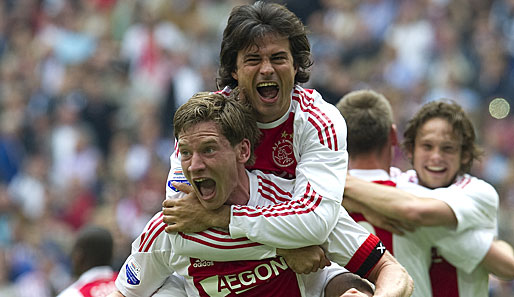 Jan Vertonghen (unten) von Ajax Amsterdam steht auf der Liste europäischer Topklubs