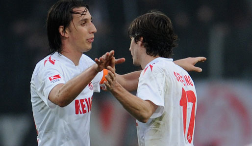 Pedro Geromel und Henrique Sereno kämpfen mit dem 1. FC Köln gegen den Abstieg
