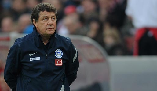 Otto Rehhagel soll Hertha BSC vor dem Abstieg in die 2. Liga retten