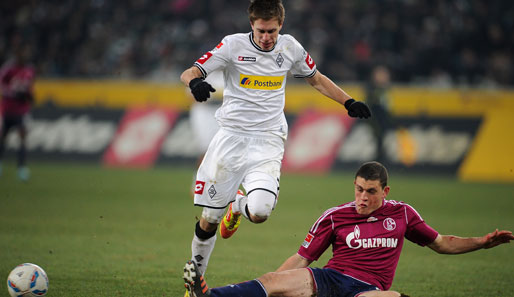 Patrick Herrmann (l.) spielt bei Borussia Mönchengladbach eine glänzende Saison