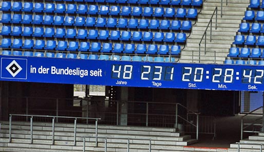 Dem Hamburger SV droht möglicherweise der erste Bundesliga-Abstieg