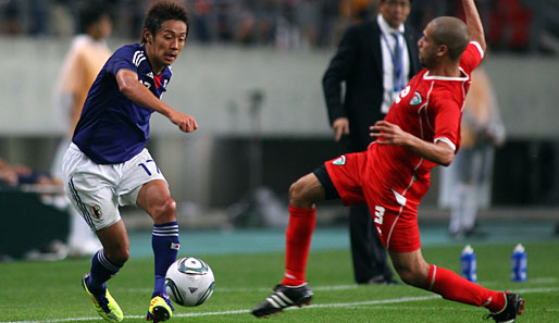 Hiroshi Kiyotake (l.) steht vor einem Wechsel zum 1. FC Nürnberg