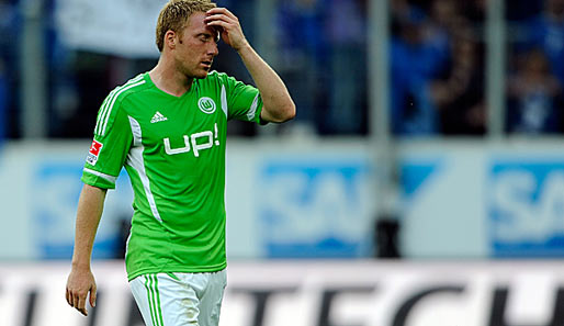 Ist nach seinem Wechsel aus Frankfurt in Wolfsburg bislang nicht glücklich geworden: Patrick Ochs