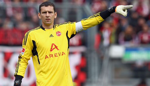 Raphael Schäfer wird den 1. FC Nürnberg auch in der neuen Saison aufs Feld führen
