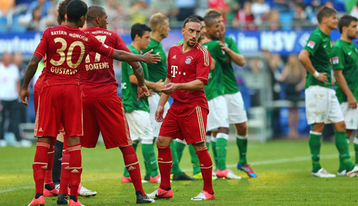 Der FC Bayern ist seit sieben Spielen gegen Bremen ungeschlagen