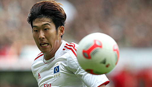 Heung-Min Son hofft gegen Frankfurt auf das erste Saisontor des HSV