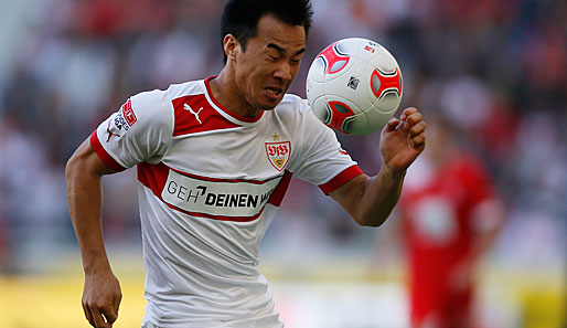 Shinji Okazaki steht dem VfB Stuttgart gegen Nürnberg nicht zur Verfügung