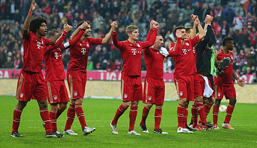 Die Spieler des FC Bayern sollen angeblich für ihre Rekordpunktzahl reichlich belohnt werden