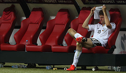 Thomas Müller nach dem verlorenen EM-Halbfinale gegen Italien (1:2)