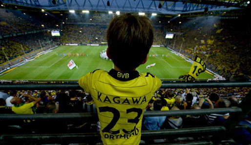 Die Bundesliga ist attraktiv wie nie: Hier der ausverkaufte Signal-Iduna-Park von Dortmund