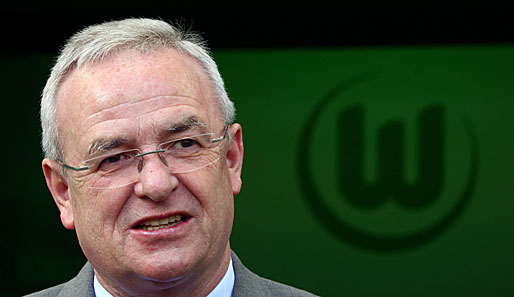 Sieht den VfL Wolfsburg auf einem guten Weg: Volkswagen-Chef Martin Winterkorn