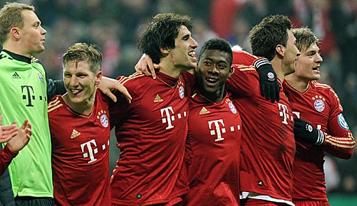 Der FC Bayern München gewann in dieser Saison bislang 30 von 36 Pflichtspielen