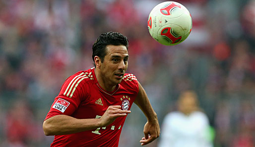 Aufgrund schlechter Blutwerte wird Pizarro nicht zum Bayern-Kader gegen Hoffenheim gehören