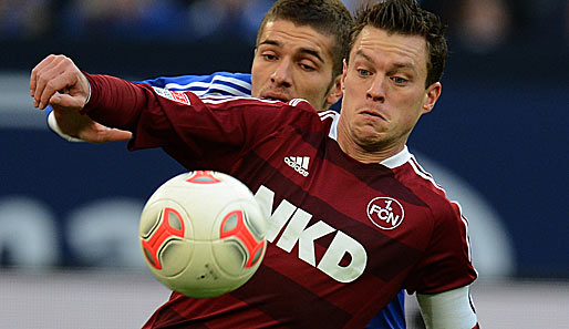 Hanno Balitsch (v.) spielt seit Januar 2012 für den 1. FC Nürnberg