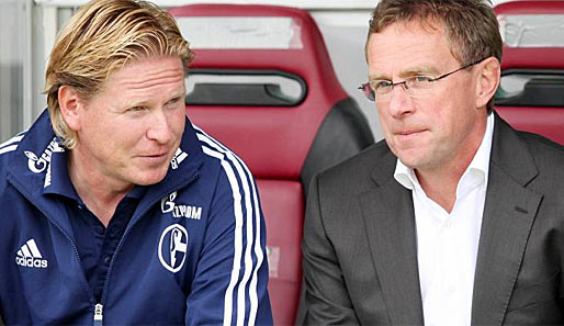 Einst gemeinsam bei Hoffenheim und Schalke: Markus Gisdol (l.) und Ralf Rangnick