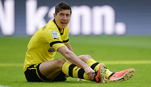 Robert Lewandowski wird wohl auch nächste Saison bei Borussia Dortmund spielen