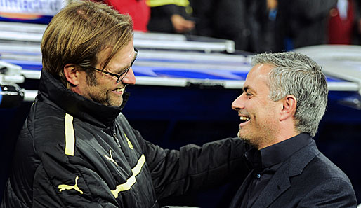 Jürgen Klopp freut sich für Jose Mourinho, der in Fürth ein schönes Spiel zu sehen bekam