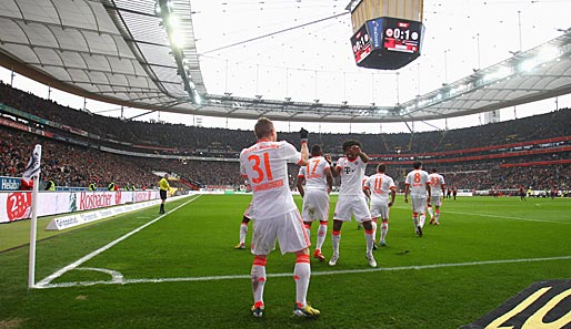 Der FC Bayern krönte sich zum frühesten Meister der Geschichte