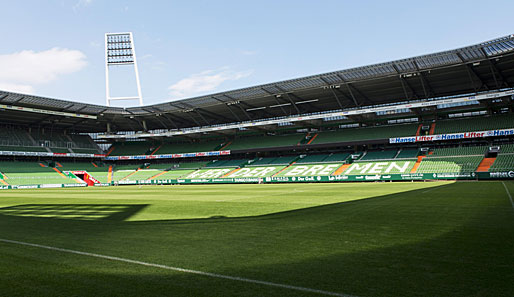 Das Weserstadion ist die Heimspielstätte von Bundesligist Werder Bremen