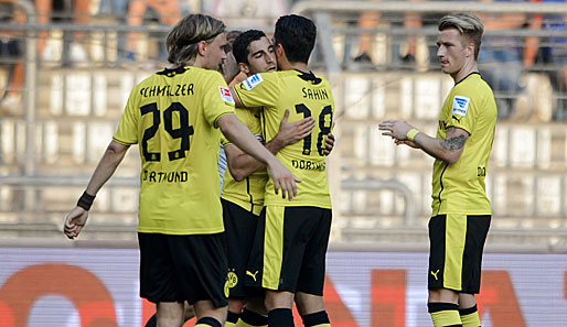 Borussia Dortmund setzt sich mit 4:1 gegen den FC Luzern durch