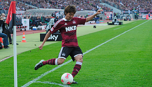 Hiroshi Kiyotake hat sich mit seiner starken Saison in Nürnberg ins Visier von Aston Villa gespielt