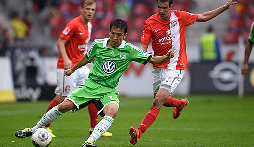 Makoto Hasebe hat unter Dieter Hecking seinen Stammplatz beim VfL Wolfsburg verloren