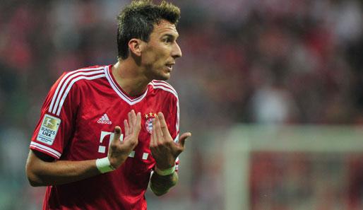 Mario Mandzukic steht noch bis 2016 beim FC Bayern unter Vertrag