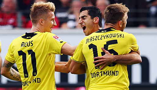 Die Dortmunder führen derzeit souverän die Tabelle der Bundesliga an