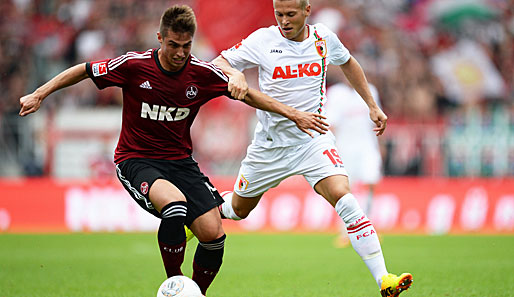 Robert Mak (l.) bekam gegen Eintracht Braunschweig eine Denkpause verordnet