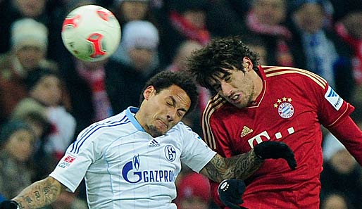 In der letzten Saison gewannen die Bayern mit Javi Martinez gegen Schalke beide Spiele: 2:0 und 4:0