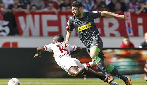 Tolga Cigerci (r.) war vergangene Spielzeit an Borussia Mönchengladbach ausgeliehen