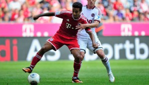 Thiago (l.) kam für 25 Millionen Euro zum FC Bayern