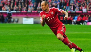 Arjen Robben könnte schon gegen Augsburg wieder für die Münchner jubeln