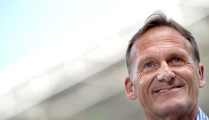 Nach dem Derbysieg macht sich Hans-Joachim Watzke auch noch über die Trikots der Schalker lustig
