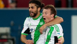 Ricardo Rodriguez (l.) Vertrag bei Wolfsburg läuft noch bis 2016