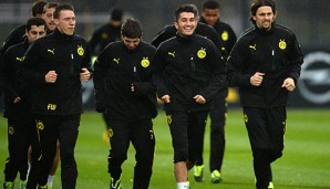 Borussia Dortmund plagten zum Ende der Hinrunde verstärkt Verletzungssorgen
